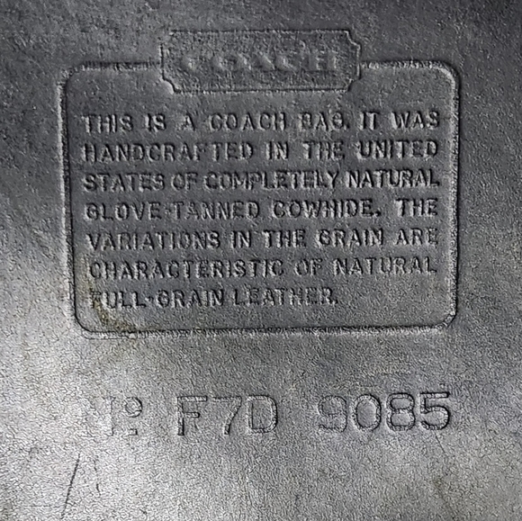 Vintage Coach Duffle Leather Bag - Picture 14 of 14